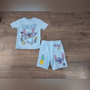 Boys Disney Stitch Outfit Size 6/7 NWOT